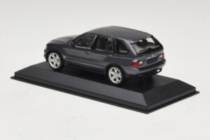 BMW X5 E53 4.4i Grau Metallic Ersatzkarton Minichamps 1:43 80420393166-R1 Druckguss — Bild 3 von 5