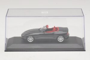 BMW Z1 Dunkelgrün Mit Rotem Interieur Minichamps 1:43 BMW021 Druckguss — Bild 4 von 5