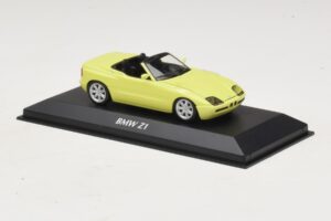 BMW Z1 E30 Gelb Maxichamps 1:43 940020100 Diecast — Bild 3 von 5