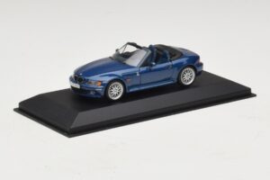 BMW Z3 E36/7 1.8 M Package Blau Ersatzkarton Minichamps 1:43 80429411714-R1 Druckguss — Bild 2 von 5