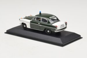 Borgward Isabella Polizei Frankfurt Minichamps 1:43 400096090 Druckguss — Bild 3 von 5