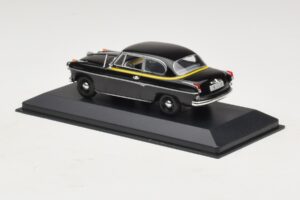 Borgward Isabella Taxi Schwarz Minichamps 1:43 400096095 Druckguss — Bild 3 von 5