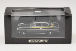 Borgward Isabella Taxi Schwarz Minichamps 1:43 400096095 Druckguss — Bild 5 von 5