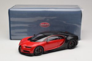 Bugatti Chiron Sport Italian Red & Carbon AUTOart 1:18 70996 Komposit — Bild 8 von 8