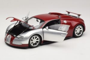 Bugatti Veyron Centenaire Edition Chrome Red Minichamps 1:18 100110851 Druckguss — Bild 2 von 8