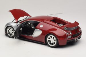 Bugatti Veyron Centenaire Edition Chrome Red Minichamps 1:18 100110851 Druckguss — Bild 5 von 8