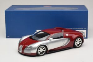 Bugatti Veyron Centenaire Edition Chrome Red Minichamps 1:18 100110851 Druckguss — Bild 8 von 8