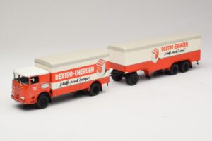 Bussing LU 11/16 Kofferanhänger Dextro Energen Minichamps 1:43 499073940 Druckguss