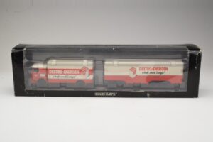 Bussing LU 11/16 Kofferanhänger Dextro Energen Minichamps 1:43 499073940 Druckguss — Bild 6 von 6