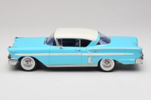 Chevrolet Bel Air Impala Coupe Türkis & Creme KK-Scale 1:18 KKDC181593 Druckguss — Bild 3 von 6