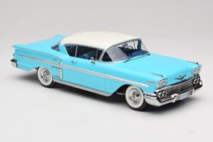 Chevrolet Bel Air Impala Coupe Türkis & Creme KK-Scale 1:18 KKDC181593 Druckguss — Bild 4 von 6
