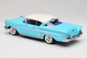 Chevrolet Bel Air Impala Coupe Türkis & Creme KK-Scale 1:18 KKDC181593 Druckguss — Bild 5 von 6