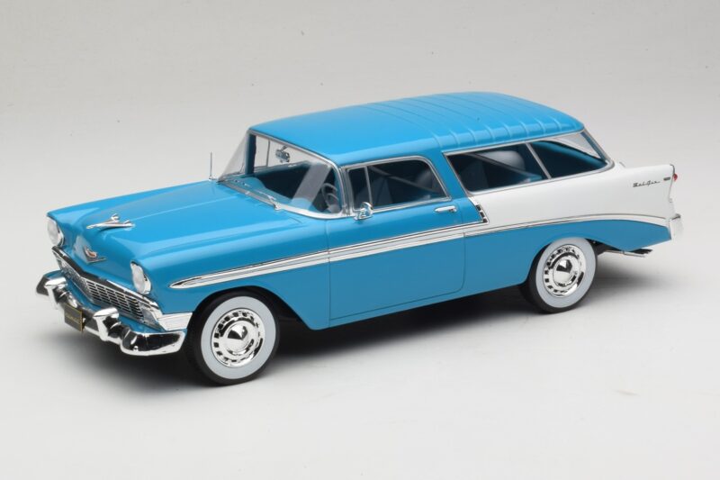 Chevrolet Bel Air Nomad Türkis & Weiß KK-Scale 1:18 KKDC181292 Druckguss