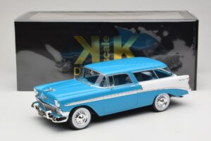 Chevrolet Bel Air Nomad Türkis & Weiß KK-Scale 1:18 KKDC181292 Druckguss — Bild 6 von 6