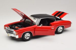 Chevrolet Chevelle SS454 Rot Maisto 1:18 31890-P1 Druckguss — Bild 2 von 8