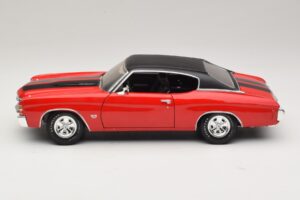 Chevrolet Chevelle SS454 Rot Maisto 1:18 31890-P1 Druckguss — Bild 4 von 8