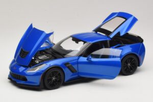 Chevrolet Corvette C7 Z06 Laguna Blue Tintcoat AUTOart 1:18 71265 Komposit — Bild 2 von 8