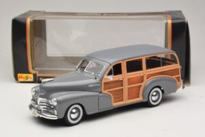 Chevrolet Fleetmaster Woody Grau Maisto 1:18 31854 Druckguss — Bild 8 von 8