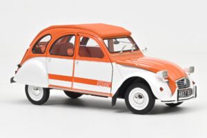 Citroen 2CV Spot Orange & Weiß Norev 1:18 181473 Druckguss — Bild 2 von 3