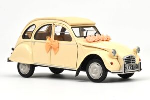 Citroen 2CV Wedding Gift Beige Norev 1:18 181475 Druckguss — Bild 2 von 3