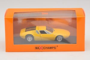 De Tomaso Mangusta Gelb Maxichamps 1:43 940127120 Druckguss — Bild 5 von 5