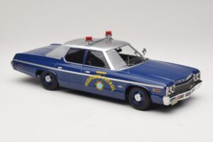 Dodge Monaco Nevada Highway Patrol Blau & Silber KK-Scale 1:18 KKDC181155 Druckguss — Bild 4 von 6