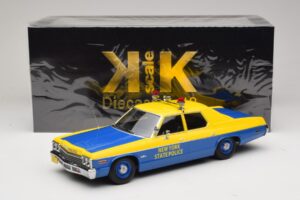 Dodge Monaco New York State Police Gelb & Blau KK-Scale 1:18 KKDC181156 Druckguss — Bild 6 von 6