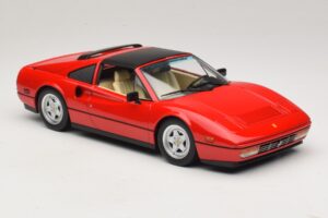 Ferrari 328 GTS US-Version Rot Beverly Hills Cop II Mit Beigem Innenraum KK-Scale 1:18 KKDC181701 Druckguss — Bild 5 von 7
