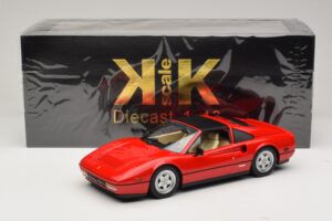 Ferrari 328 GTS US-Version Rot Beverly Hills Cop II Mit Beigem Innenraum KK-Scale 1:18 KKDC181701 Druckguss — Bild 7 von 7