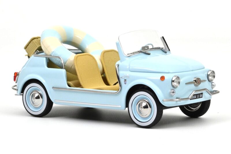 Fiat 500 Jolly Blau Norev 1:18 187793 Druckguss