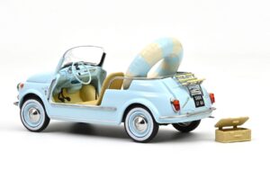 Fiat 500 Jolly Blau Norev 1:18 187793 Druckguss — Bild 2 von 5