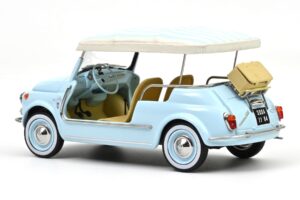 Fiat 500 Jolly Blau Norev 1:18 187793 Druckguss — Bild 3 von 5