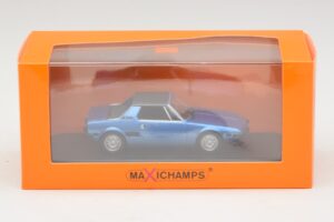 Fiat X1/9 Blau Maxichamps 1:43 940121661 Druckguss — Bild 5 von 5