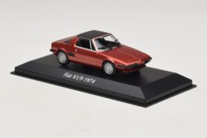 Fiat X1/9 Rot Maxichamps 1:43 940121662 Druckguss — Bild 3 von 5
