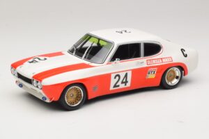 Ford Capri RS 2600 #24 D. Glemser / J. Mass 9 Hours of Kyalami Class Winner 1971 Minichamps 1:18 155718509 Druckguss