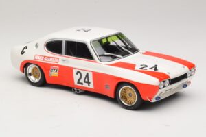 Ford Capri RS 2600 #24 D. Glemser / J. Mass 9 Hours of Kyalami Class Winner 1971 Minichamps 1:18 155718509 Druckguss — Bild 4 von 6