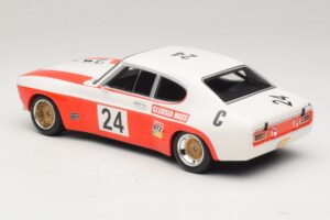 Ford Capri RS 2600 #24 D. Glemser / J. Mass 9 Hours of Kyalami Class Winner 1971 Minichamps 1:18 155718509 Druckguss — Bild 5 von 6