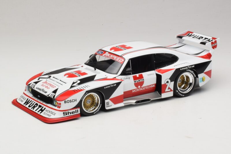 Ford Capri Turbo Group 5 Wurth #2 K. Ludwig DRM Champion 1981 Minichamps 1:18 100818602 Druckguss