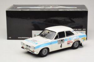 Ford Escort Mk1 RS1600 #4 R. Clark / T. Mason Winners RAC Rally 1972 Minichamps 1:18 100728104 Druckguss — Bild 8 von 8