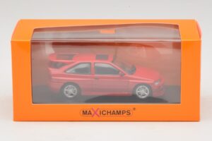 Ford Escort RS Cosworth Rot Maxichamps 1:43 940082100 Druckguss — Bild 5 von 5