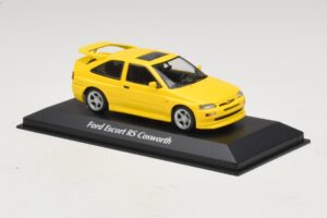 Ford Escort RS Cosworth Gelb Maxichamps 1:43 940082101 Druckguss — Bild 3 von 5