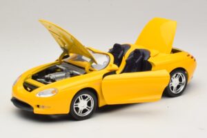 Ford Mustang Mach III Cabrio Gelb Maisto 1:18 32815 Druckguss — Bild 2 von 8