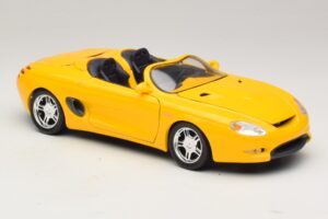 Ford Mustang Mach III Cabrio Gelb Maisto 1:18 32815 Druckguss — Bild 6 von 8