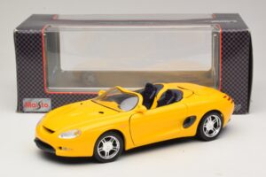Ford Mustang Mach III Cabrio Gelb Maisto 1:18 32815 Druckguss — Bild 8 von 8