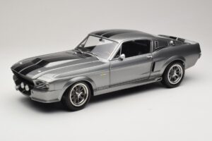Ford Mustang Shelby GT500 Eleanor Grau Metallic & Schwarz KK-Scale 1:12 KKDC120171 Druckguss