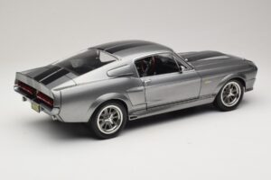 Ford Mustang Shelby GT500 Eleanor Grau Metallic & Schwarz KK-Scale 1:12 KKDC120171 Druckguss — Bild 3 von 8