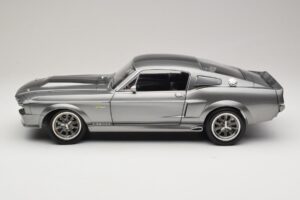 Ford Mustang Shelby GT500 Eleanor Grau Metallic & Schwarz KK-Scale 1:12 KKDC120171 Druckguss — Bild 4 von 8