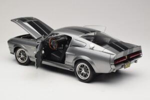 Ford Mustang Shelby GT500 Eleanor Grau Metallic & Schwarz KK-Scale 1:12 KKDC120171 Druckguss — Bild 5 von 8