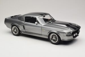 Ford Mustang Shelby GT500 Eleanor Grau Metallic & Schwarz KK-Scale 1:12 KKDC120171 Druckguss — Bild 6 von 8