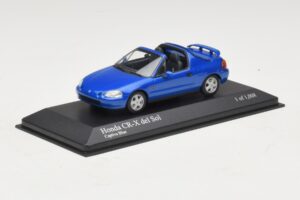 Honda CR-X del Sol EG2 Blau Metallic Minichamps 1:43 400161931 Druckguss — Bild 2 von 5